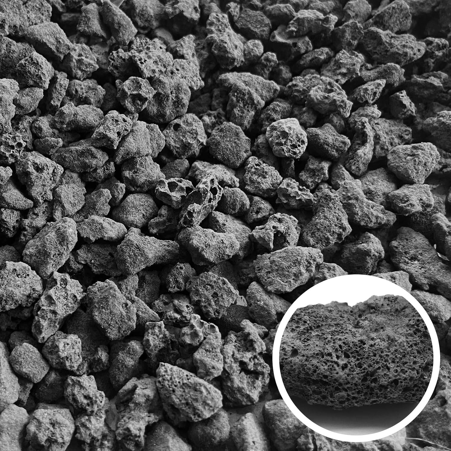 Black Lava Rock | 黑火山岩 - alternate view